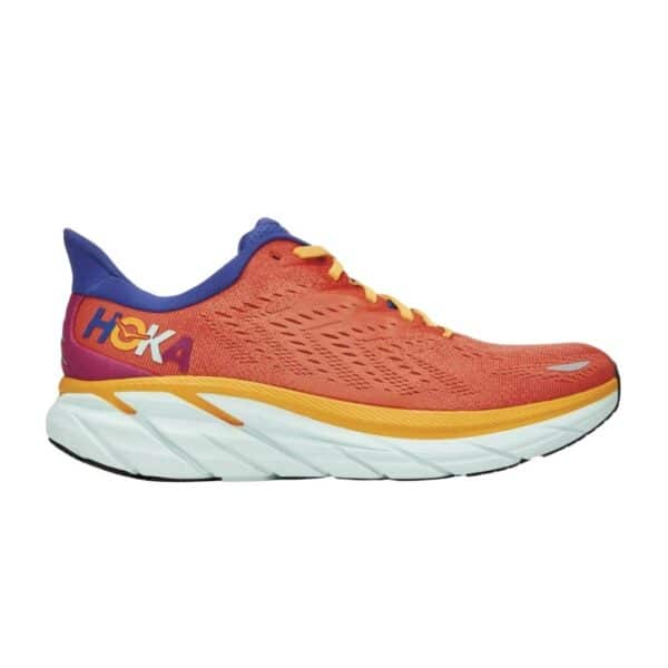 Hoka-1119394FBLN-Orange Blue-Running Shoes