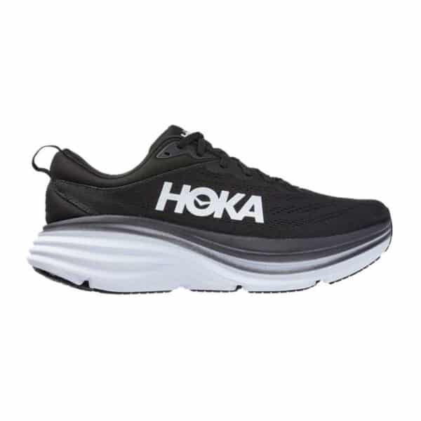 HOKA-1123202BWHT-Black-Running Shoes