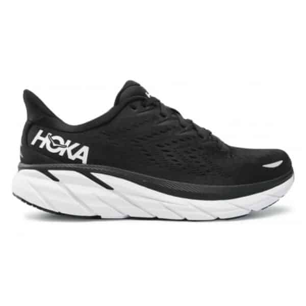 Hoka-1119393BWHT-Black-Running Shoes